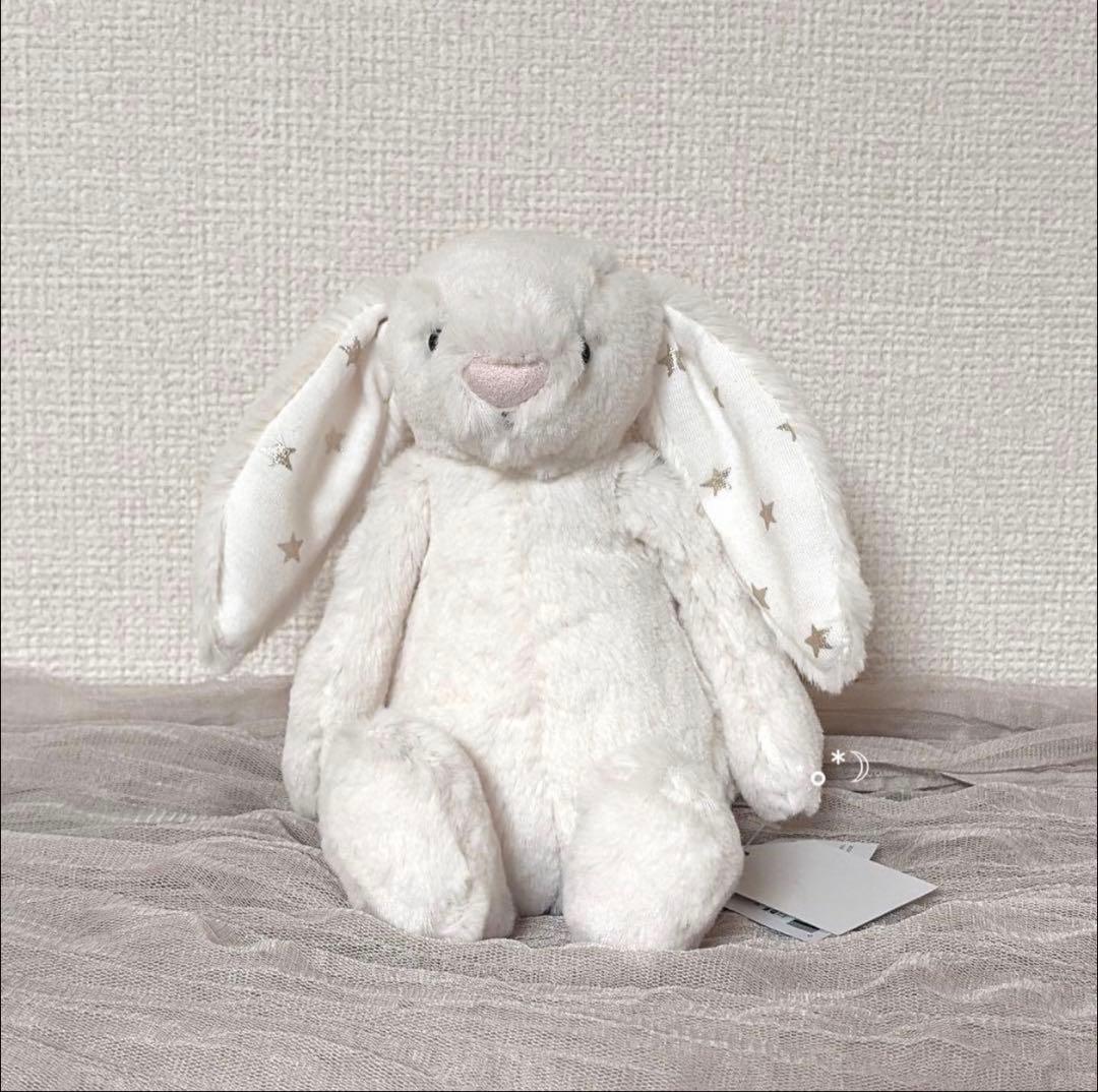 ジェリーキャット トゥインクル バニー ぬいぐるみ＆フラワーラトル セット