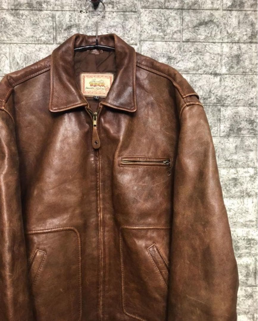 【超希少】80s Lee TREVOR リー トレヴォー 牛レザー ライダース