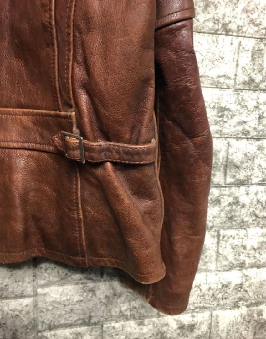 【超希少】80s Lee TREVOR リー トレヴォー 牛レザー ライダース