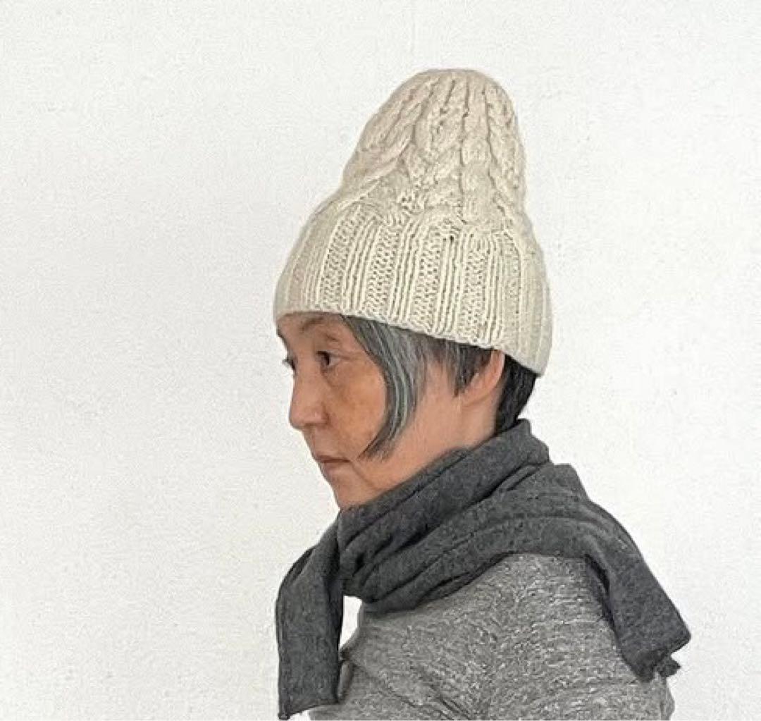 eleven2nd ウールカシミア　ニット帽