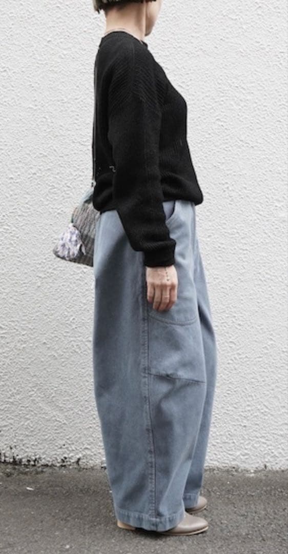 FACTORY 綿刺子織　ミリタリーポケットパンツ