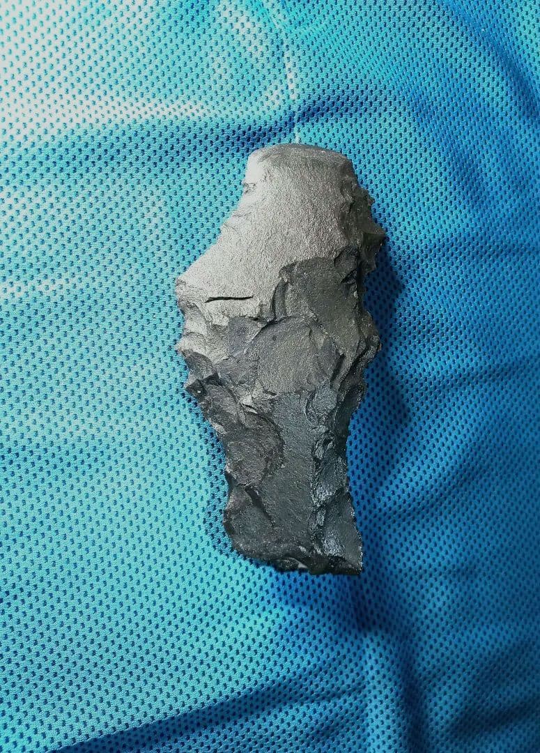 工具 石匙 スクレイパー 360 d 大型 石器 握り斧 改変模写