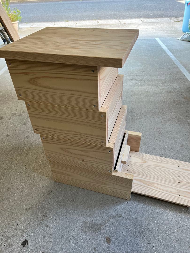 日本蜜蜂重箱式巣箱