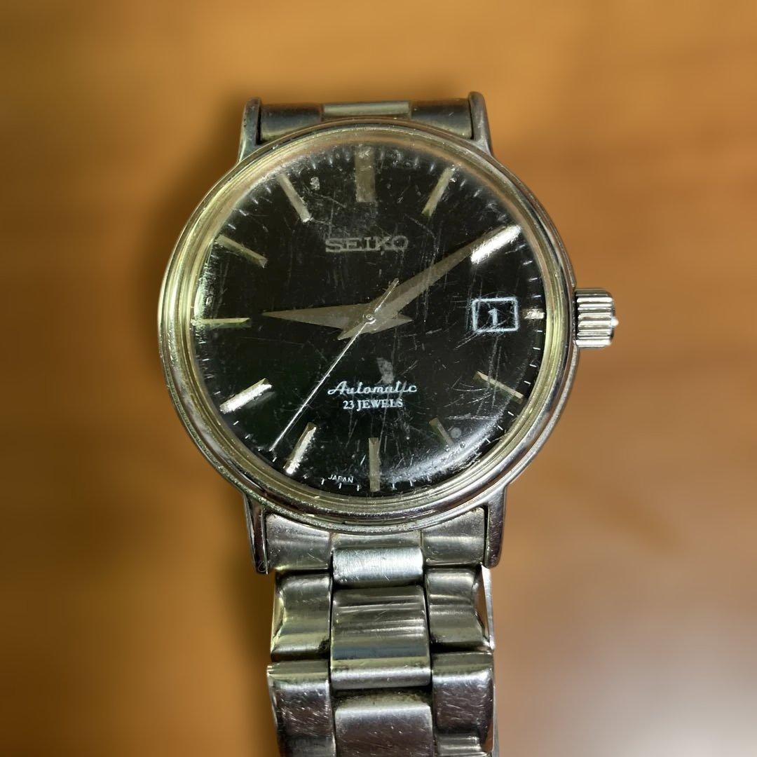 レア　稼動品 SEIKO セイコー メカニカル クラシックモデル スケルトン