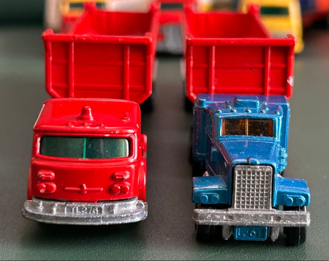 ロングトミカ ダイヤモンドレオ ダンプトレーラー 2台セット