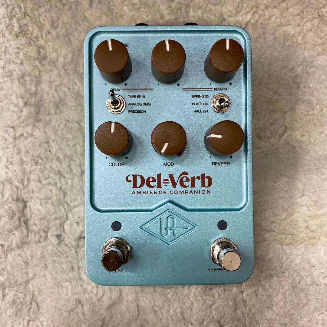 ギター UAFX Del-verb uafx
