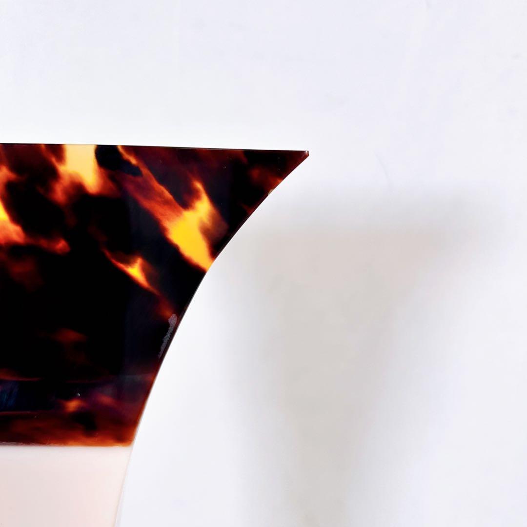 地唄三味線バチ 撥 亀甲 鼈甲 べっ甲 和楽器 鼈甲　先端欠けなし　ケース付　②