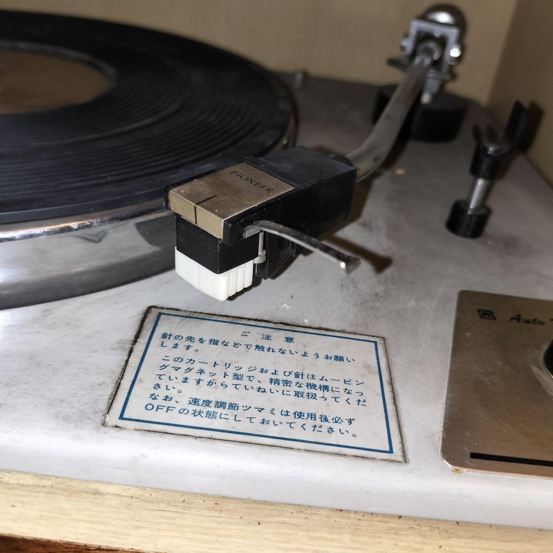 PioneerセパレートステレオS-52X レコード 真空管アンプ本体　ジャンク