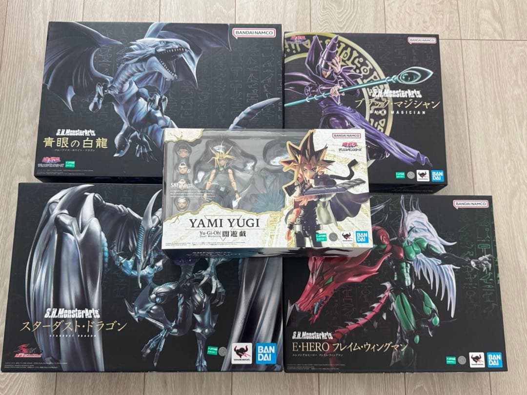 遊戯王 S.H.MonsterArts S.H.Figuarts 遊戯王 セット