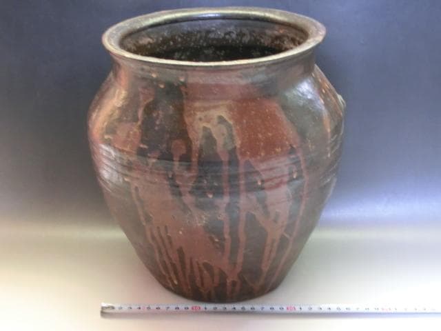 壷■朝鮮 奈波簾 水屋壷 水瓶 古壺 甕 涙艮 古玩 唐物 時代物 骨董品■