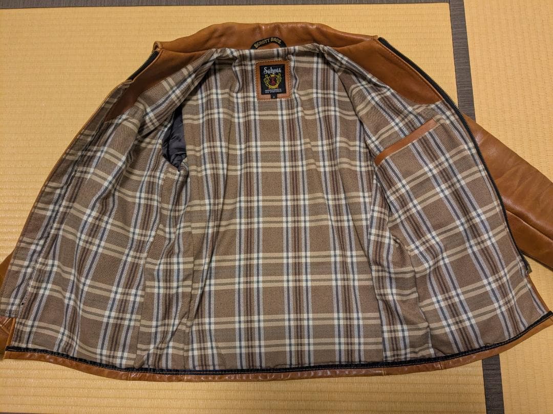 【TR151】Schott　レザージャケット