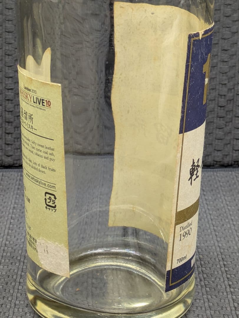 軽井沢 蒸留所 19年 シェリーバット シングルモルトウイスキー　空き瓶　未洗浄