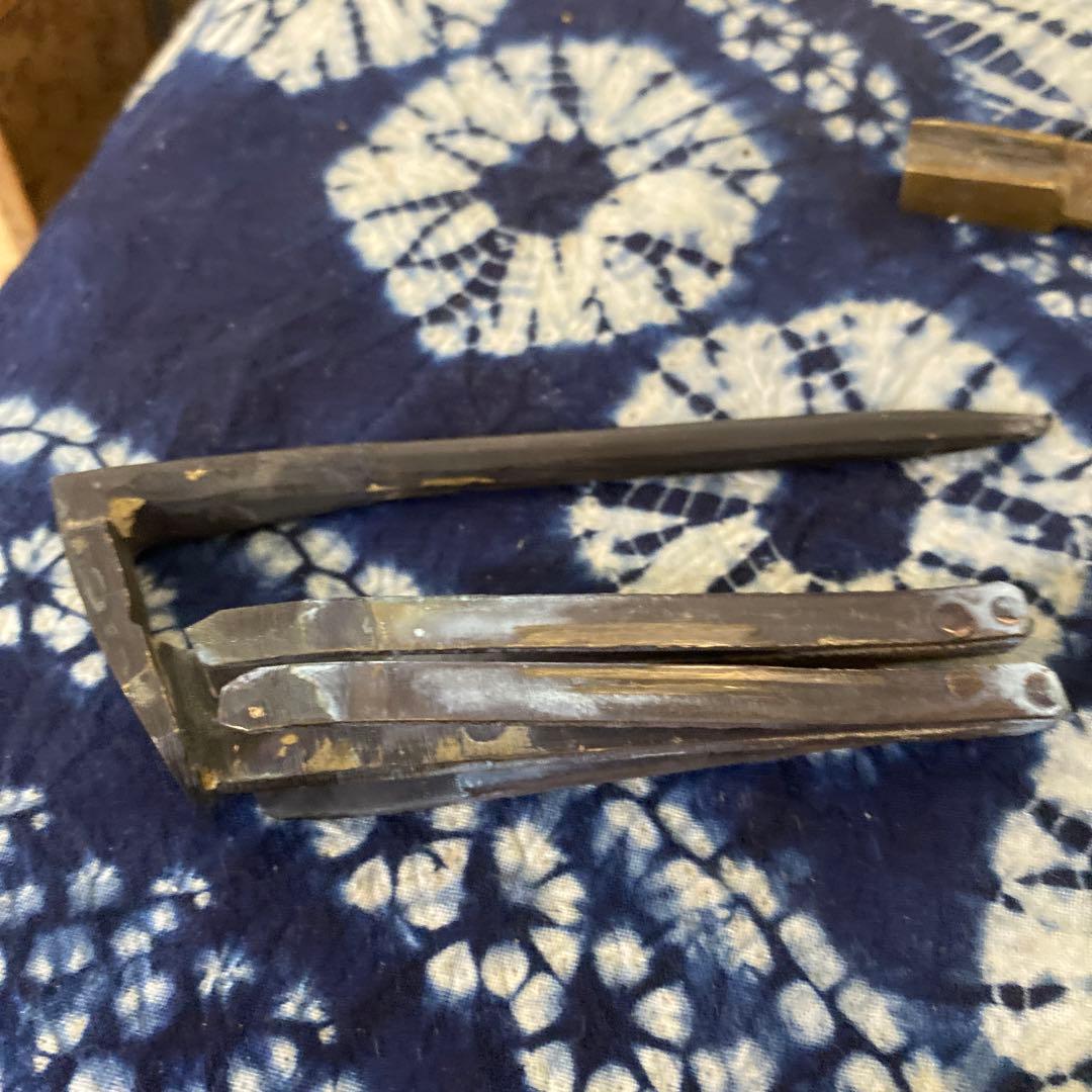 李朝　鍵　錠前　蔵