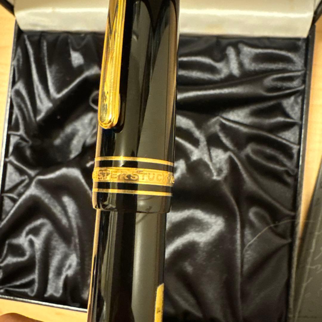 モンブランMont Blanc マイスターシュティック　149 F　白帯　18k