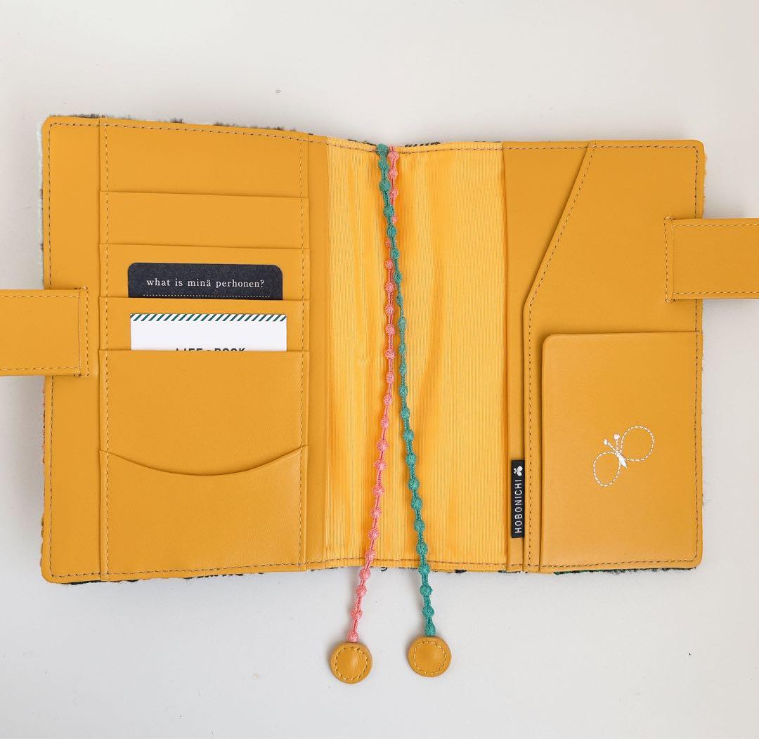 ほぼ日手帳カバー ミナ ペルホネンオリジナルサイズ（A6）