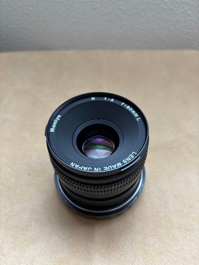 マミヤ7用80ミリF4