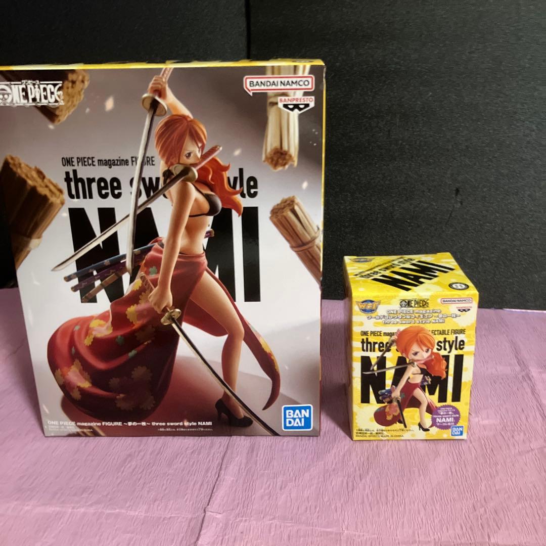 ONE PIECE ワンピース マガジン フィギュア 三刀流　ナミ 夢の一枚