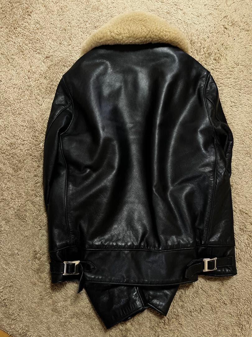 GB SKINS レザー シングル ライダース ジャケット GBSKINS