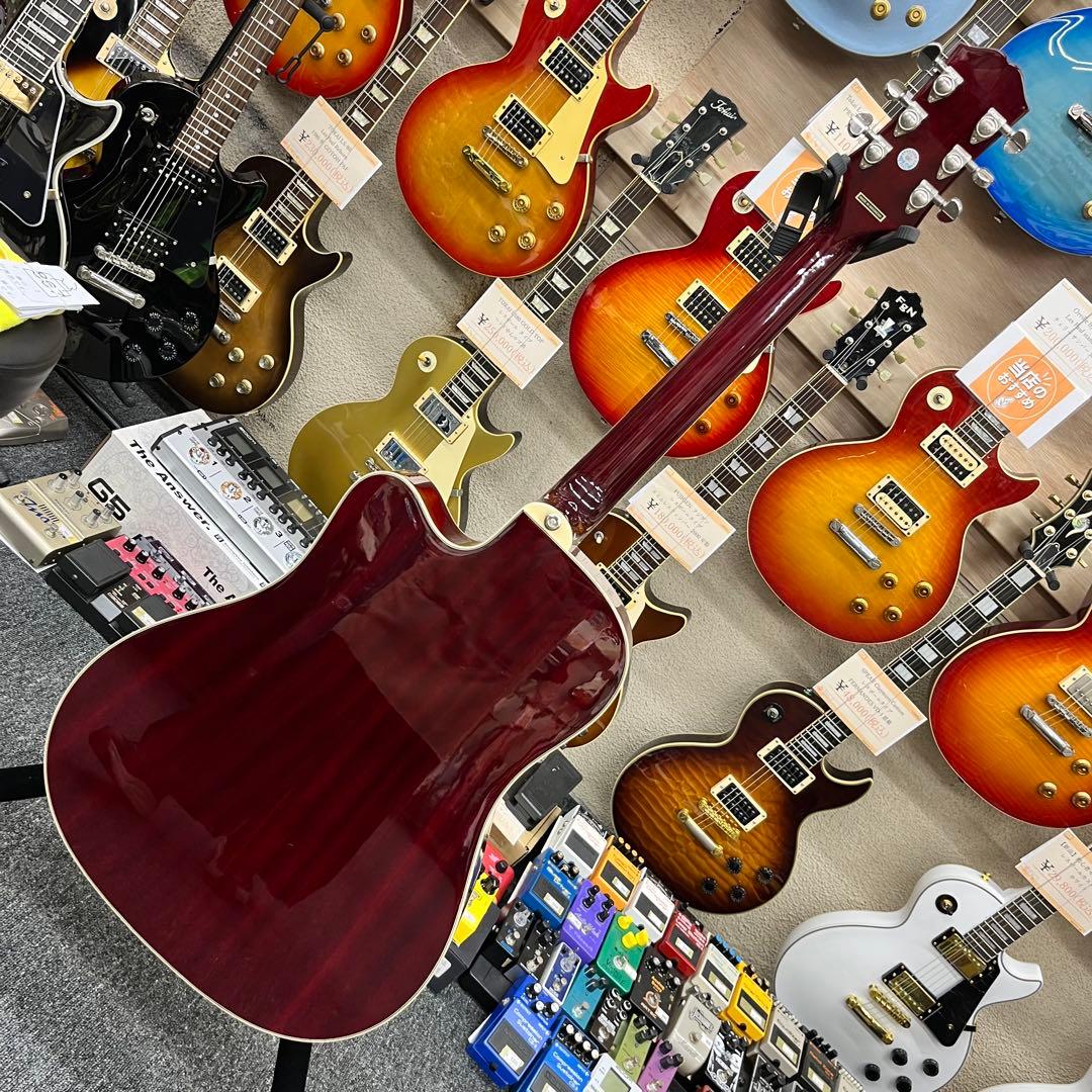 【11528】Epiphone Hummingbird EC STUDIO 赤