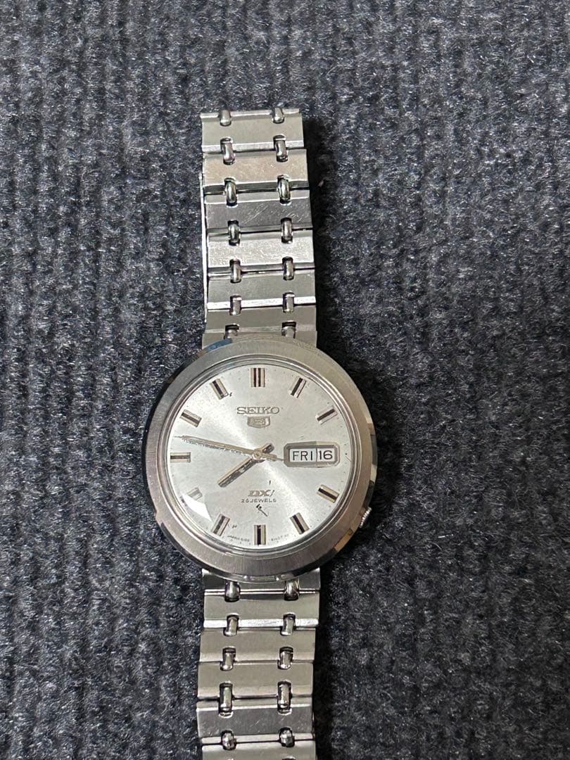 SEIKO DX 自動巻き時計 シルバー
