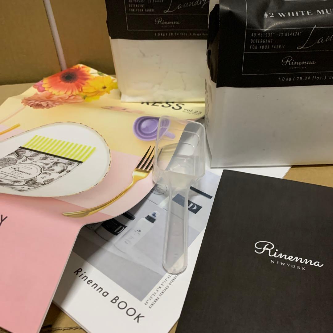 新品　Rinenna #2（リネンナ）詰め替え用 粉末洗剤 1kg×3個