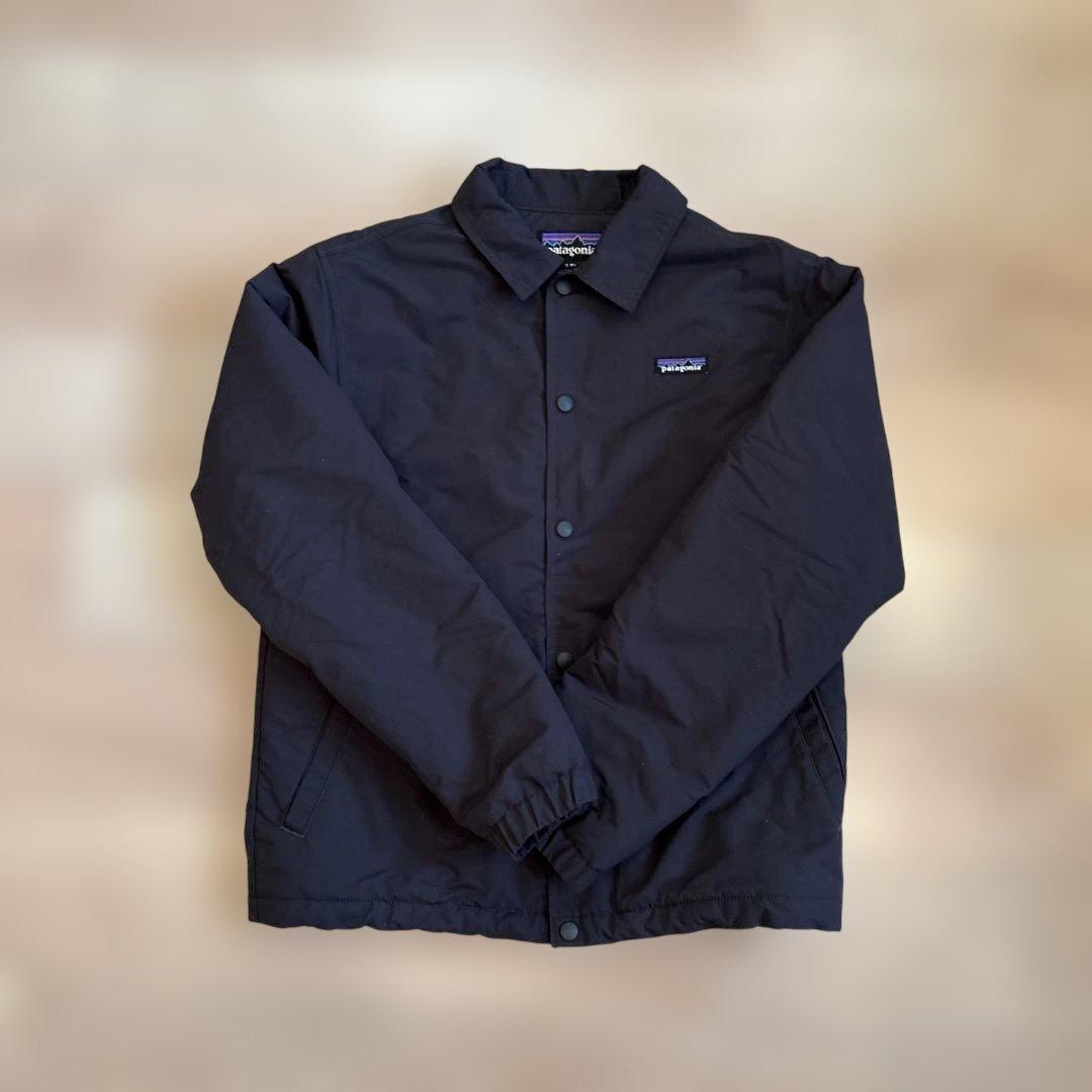 パタゴニア　ラインドイスマスコーチズジャケット　S　ブラック　コーチジャケット