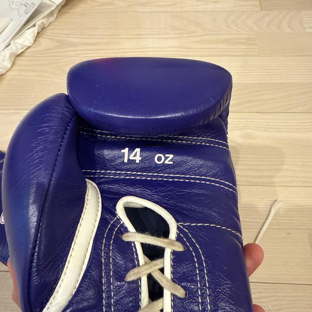 井上尚弥　使用色　ウイニング　ボクシング　グローブ　14オンス　パープル