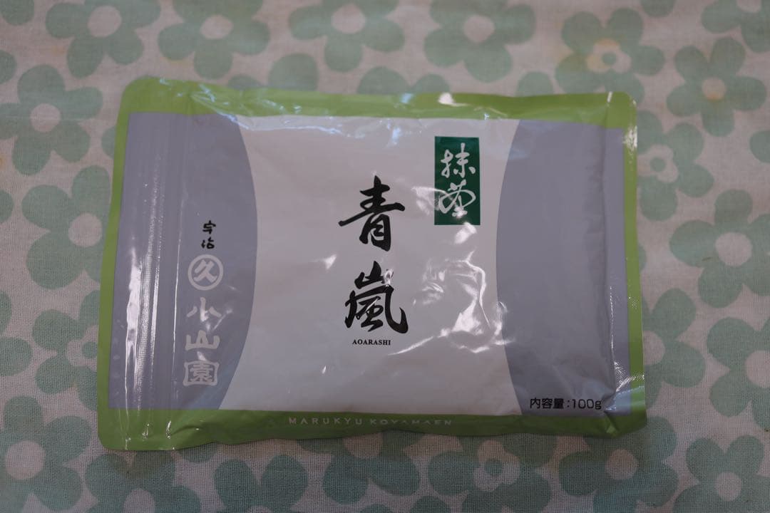 宇治 丸久小山園 抹茶 青嵐100g袋 【5袋セット】