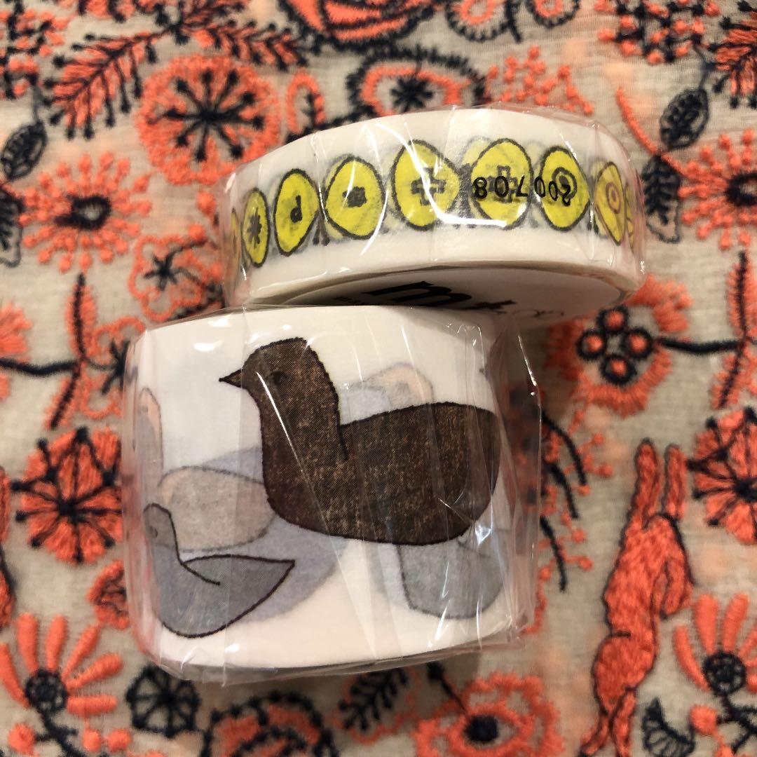 ミナペルホネン  マスキングテープセット4巻値下げ！