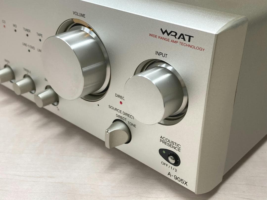 ★整備済み★ONKYO　A-905X　動作良好　取説あり　上美品⑤