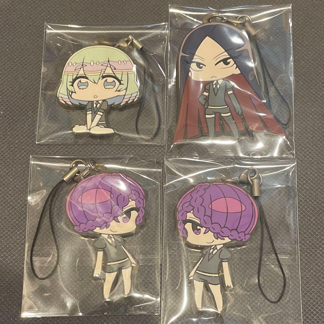 宝石の国　ラバーストラップ　ラバーマスコット　フォス　アンターク　パパラチア