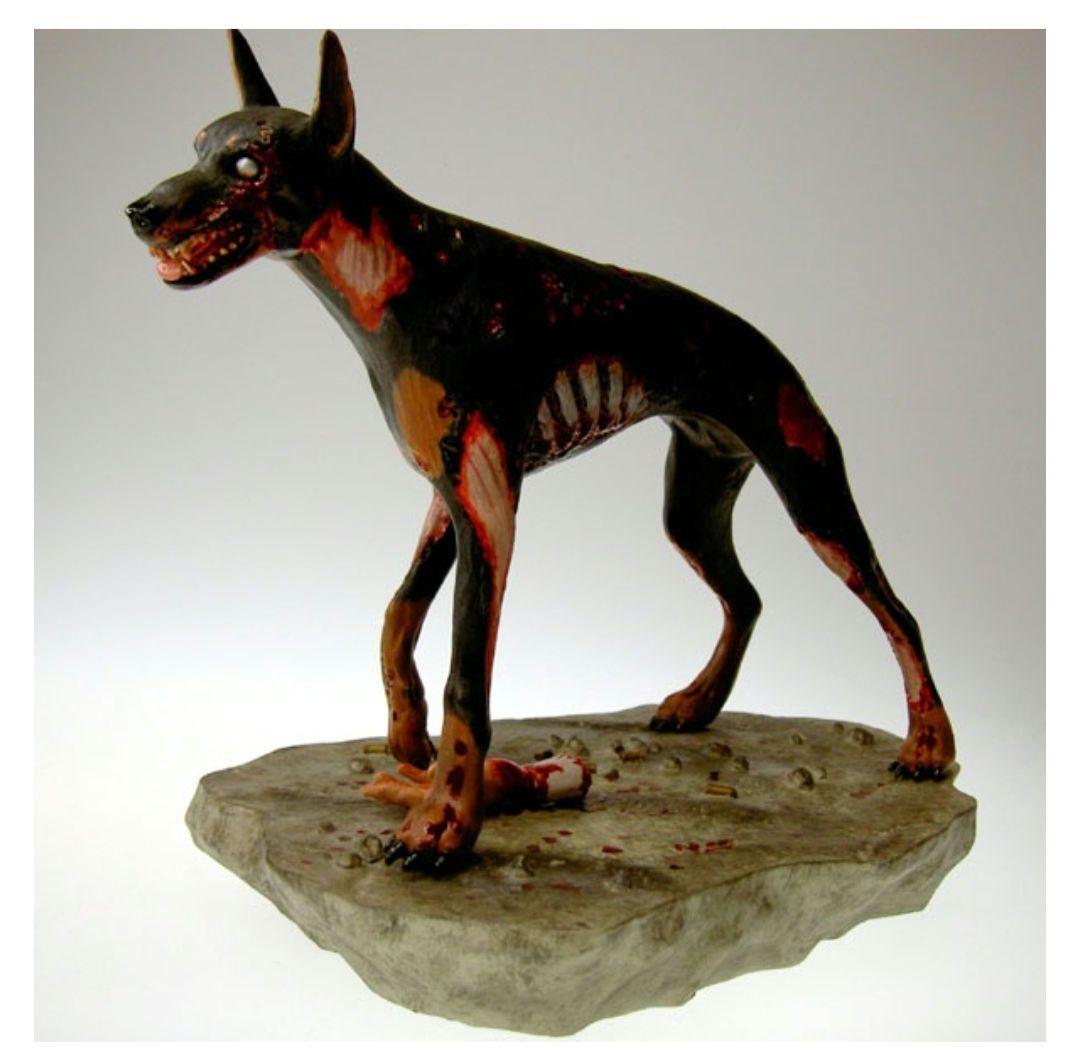 【希少】バイオハザード ゾンビ犬 スタチューフィギュア 世界750体限定