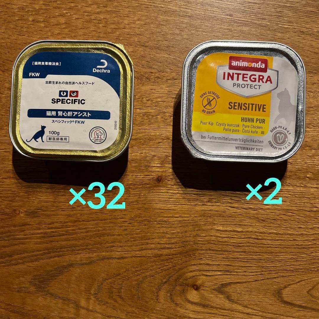 スペシフィック　猫　腎心肝アシスト　アニモンダ　インテグラ　センシティブ　チキン