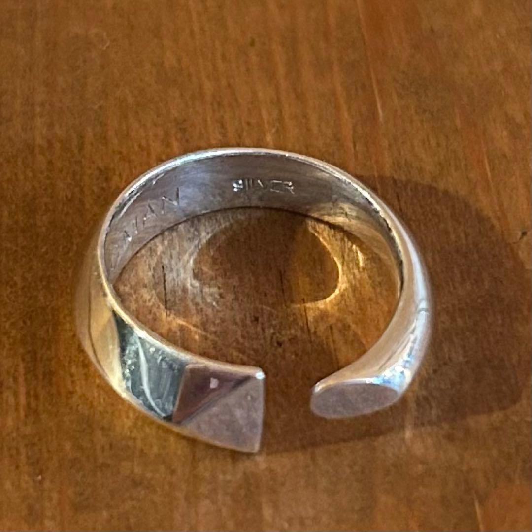 ファンタスティックマン　デザイン　オープン　シルバー　リング　9号