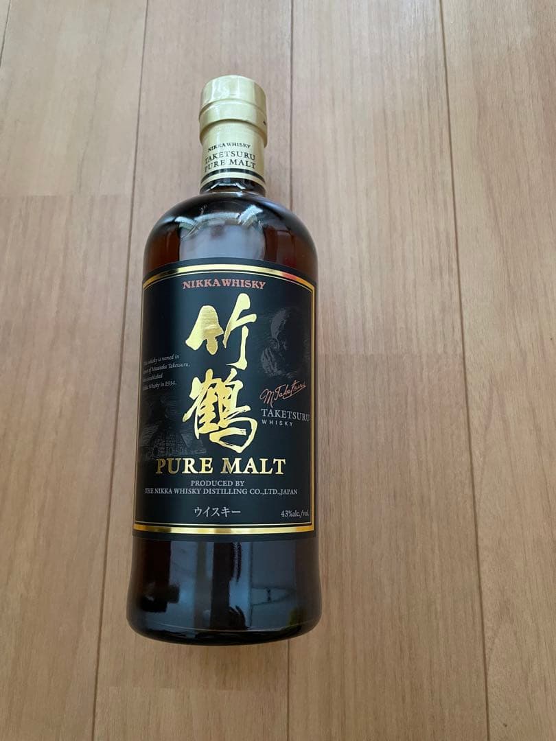 Nikka 竹鶴 ピュアモルト ウイスキー 43度 700ml