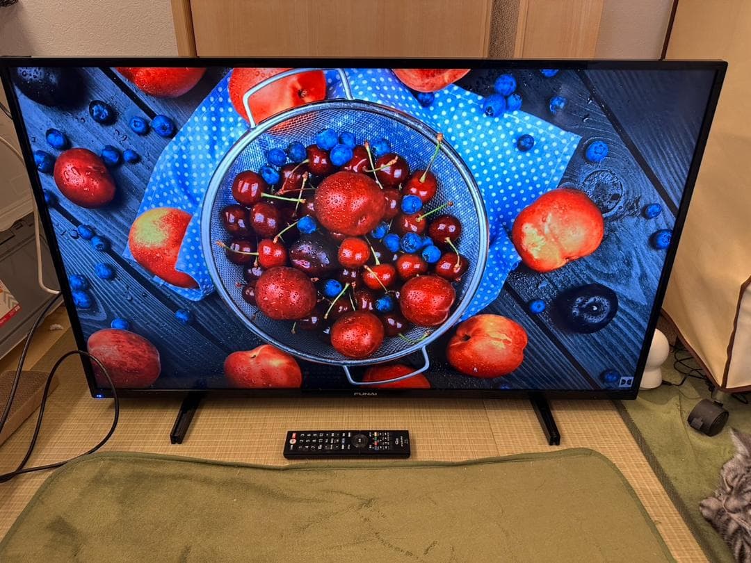 funai フナイ　43型 テレビ FL-43U3130　20年製　4K対応！