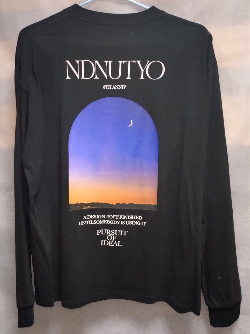 ミュージシャン NIL DUE/NIL UN TOKYO LONG SLEEVE TEE BK