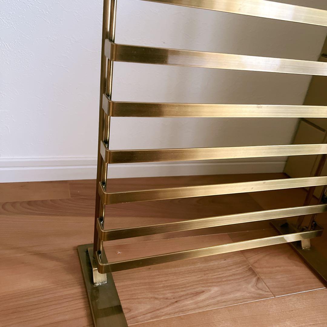 【お得❗️美品】アクセサリーパネルラック アンティークゴールド