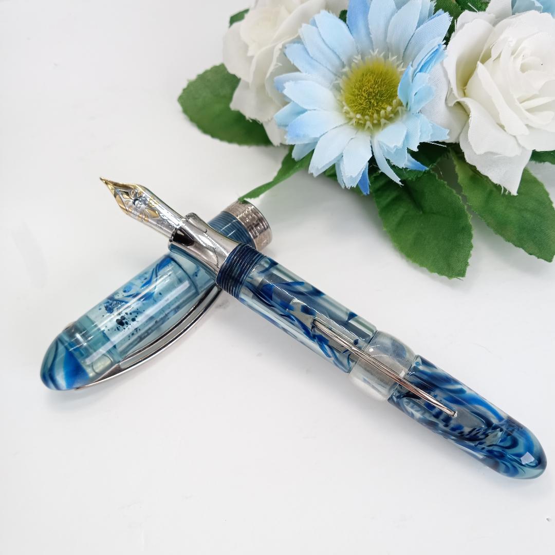 VISCONTI MILLENNIUM TFREE 万年筆 オペラ ブルー