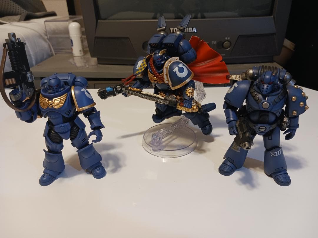 JOYTOY 1/18 ウォーハンマー　マリーン　3体セット