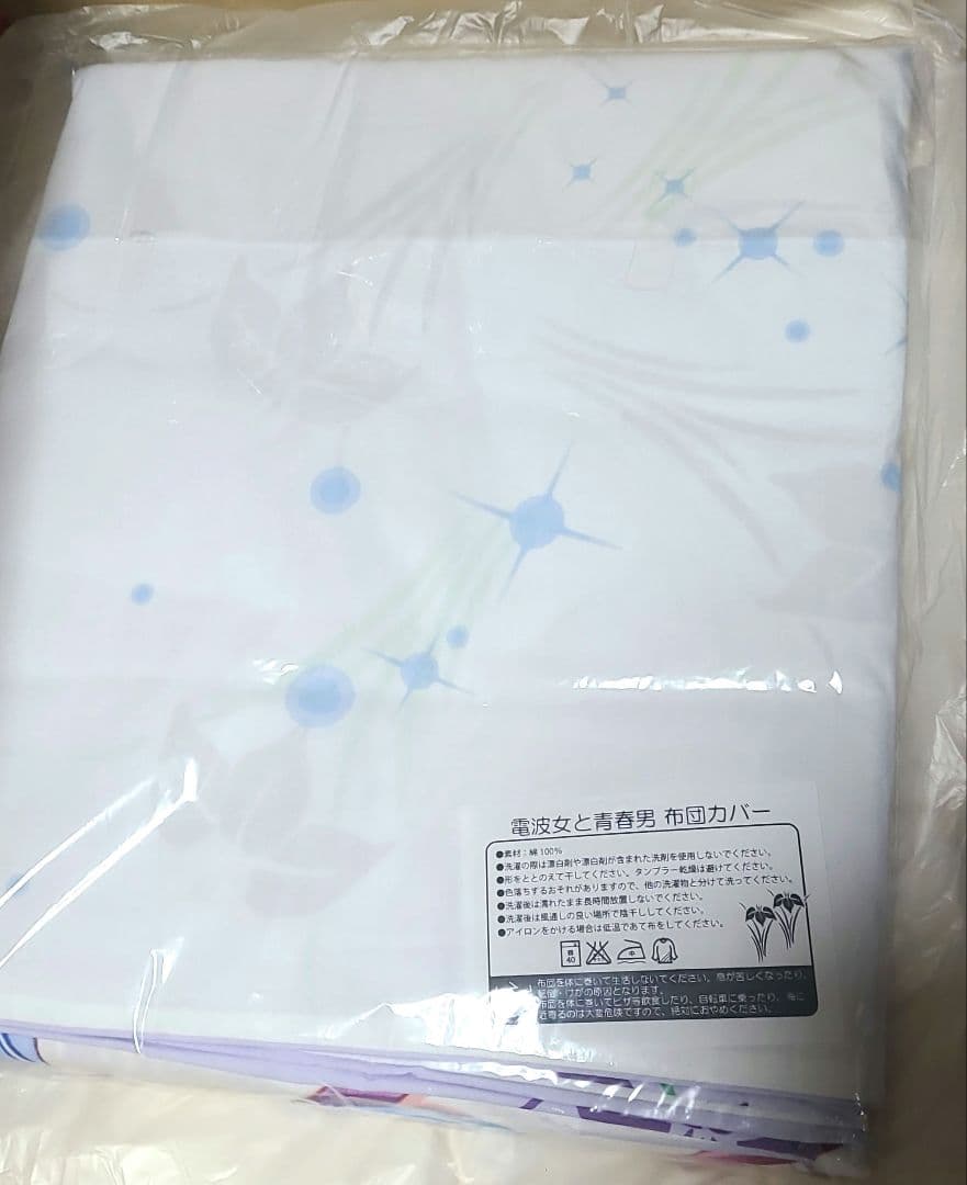 電波女と青春男 藤和エリオ 布団カバー 布団 セット