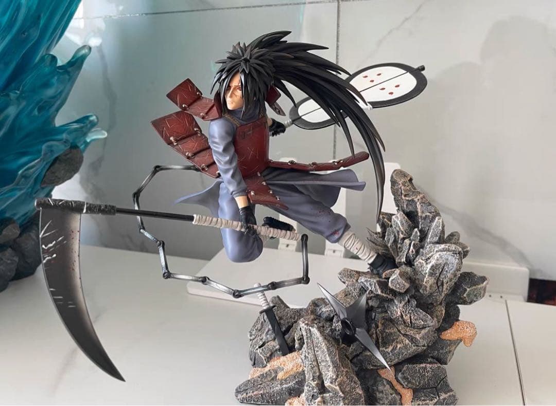 NARUTOナルト うちはマダラ ガレージキット ガレキ スタチュー②③