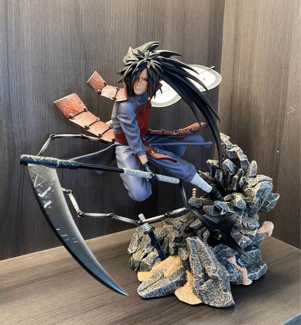 NARUTOナルト うちはマダラ ガレージキット ガレキ スタチュー②③