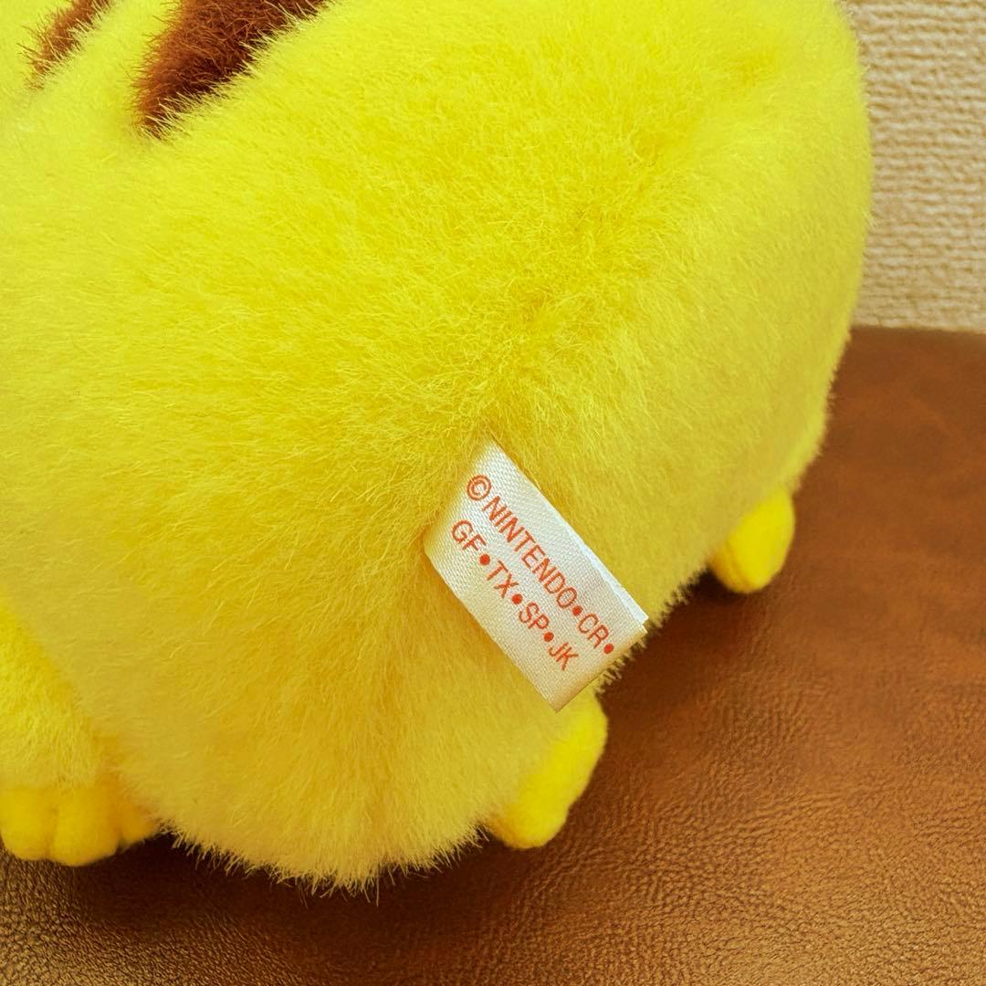 ピカチュウ コダック ぬいぐるみ ピース TOMY 初期 ポケモン ぬいどり