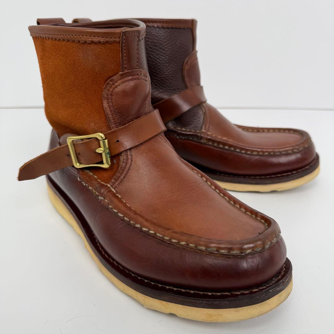 ラッセルモカシン x ネペンテス 別注 クレイジーパターン ノックアバウトブーツ