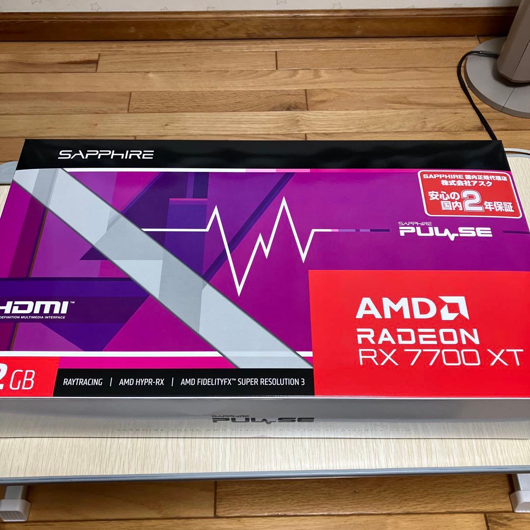 グラフィックボード・グラボ・ビデオカード SAPPHIRE Radeon RX 7700 XT 12GB