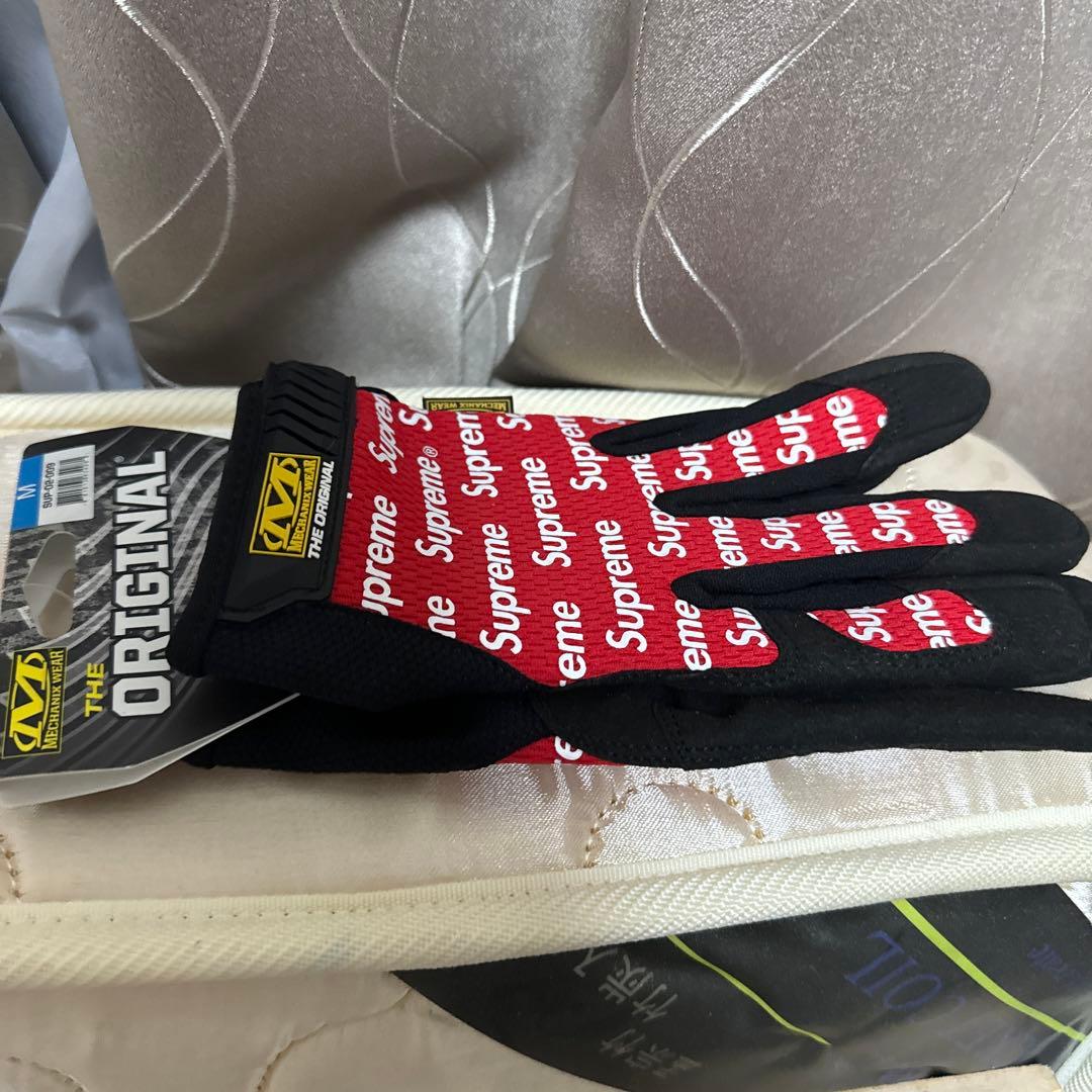 サイズM■2017SS■新品■Supreme■mechanix gloves