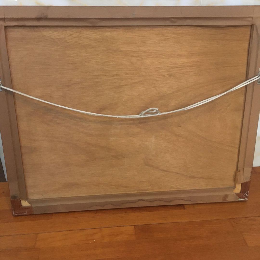 絵画　額縁入り　ミロ