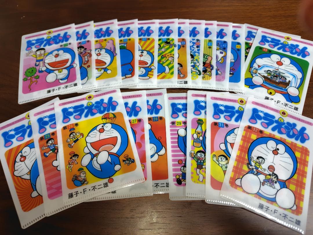 ドラえもん 50周年記念 クリアファイルセット