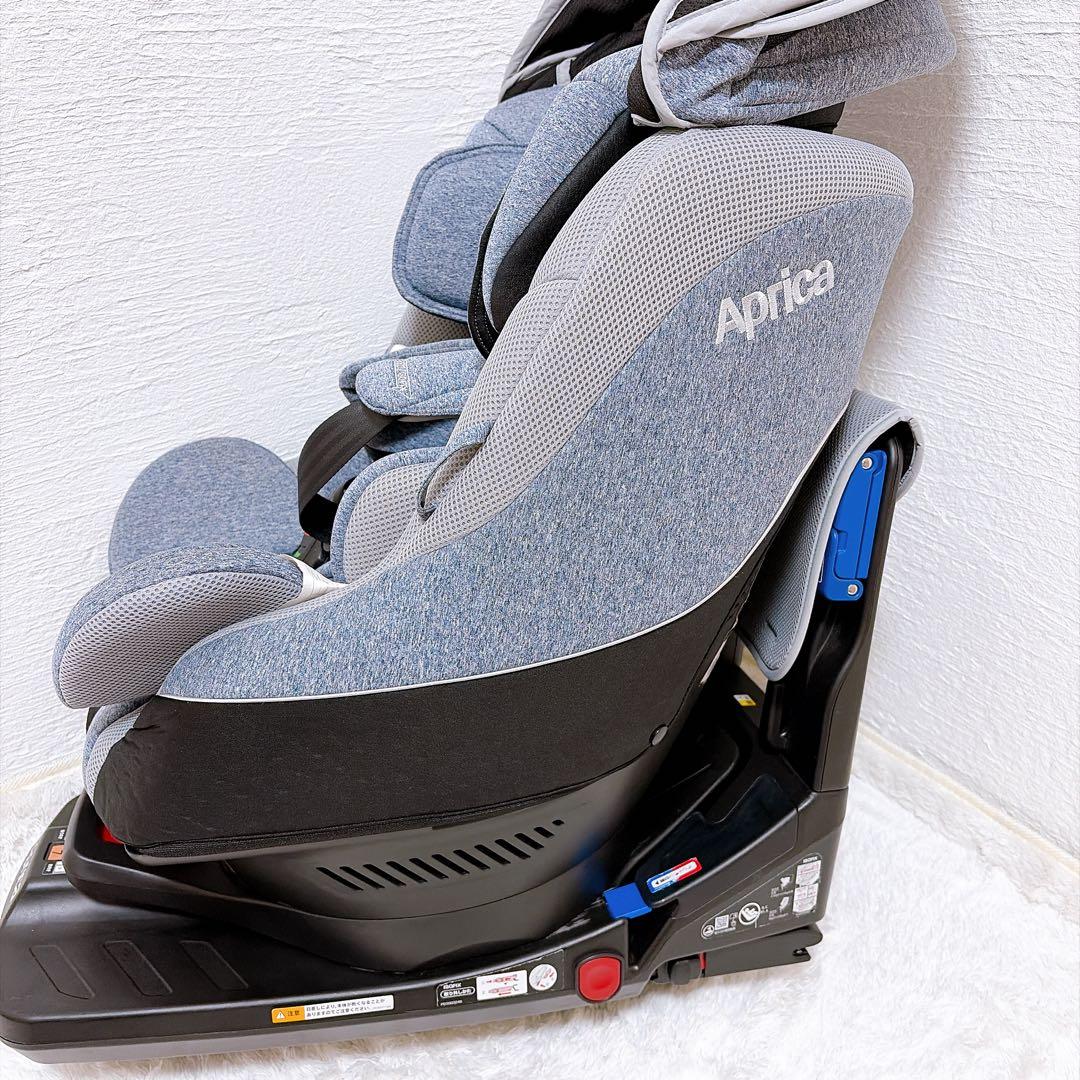 Aprica クルリラ AC ネイビー ISODIX シートベルト アップリカ